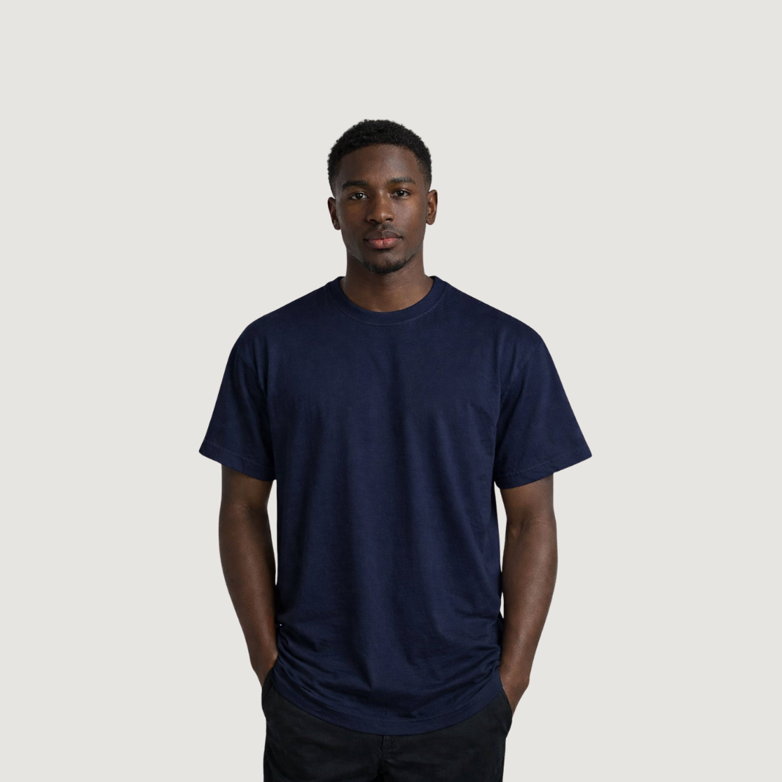 Camiseta Básica Azul Marinho 1