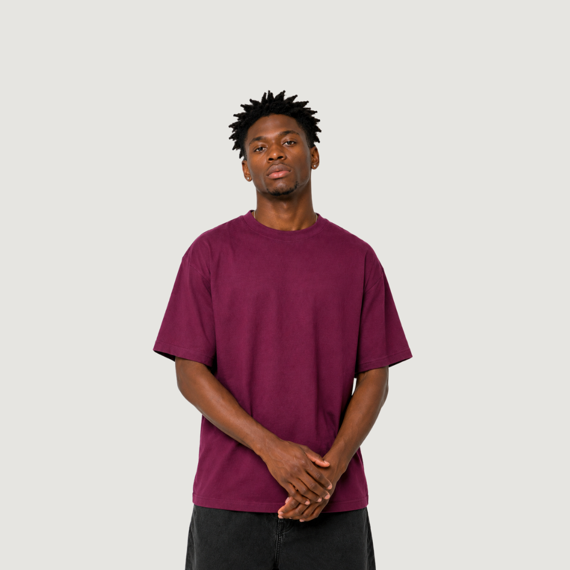 Camiseta Oversized Unissex Vinho
