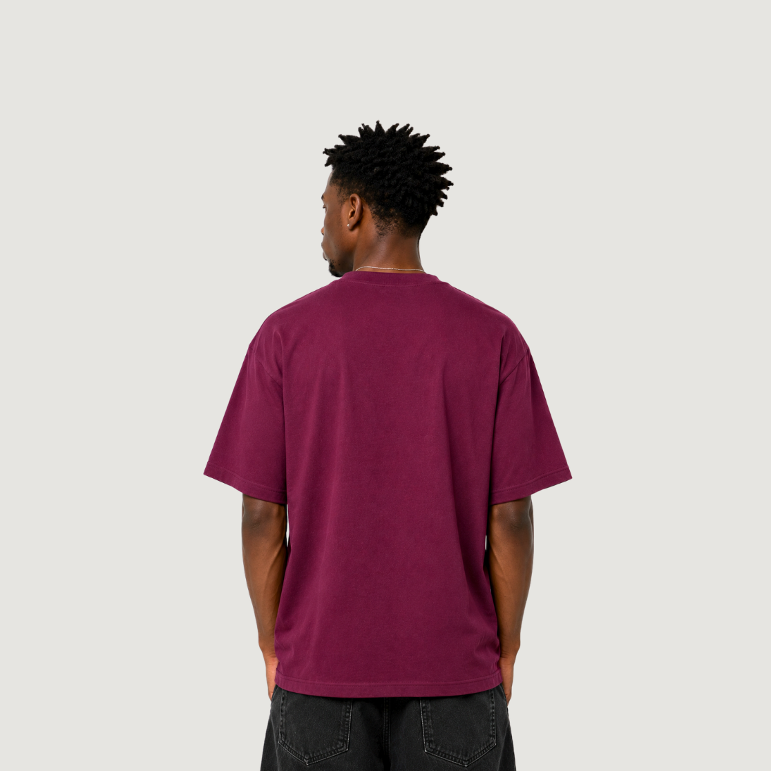 Camiseta Oversized Unissex Vinho