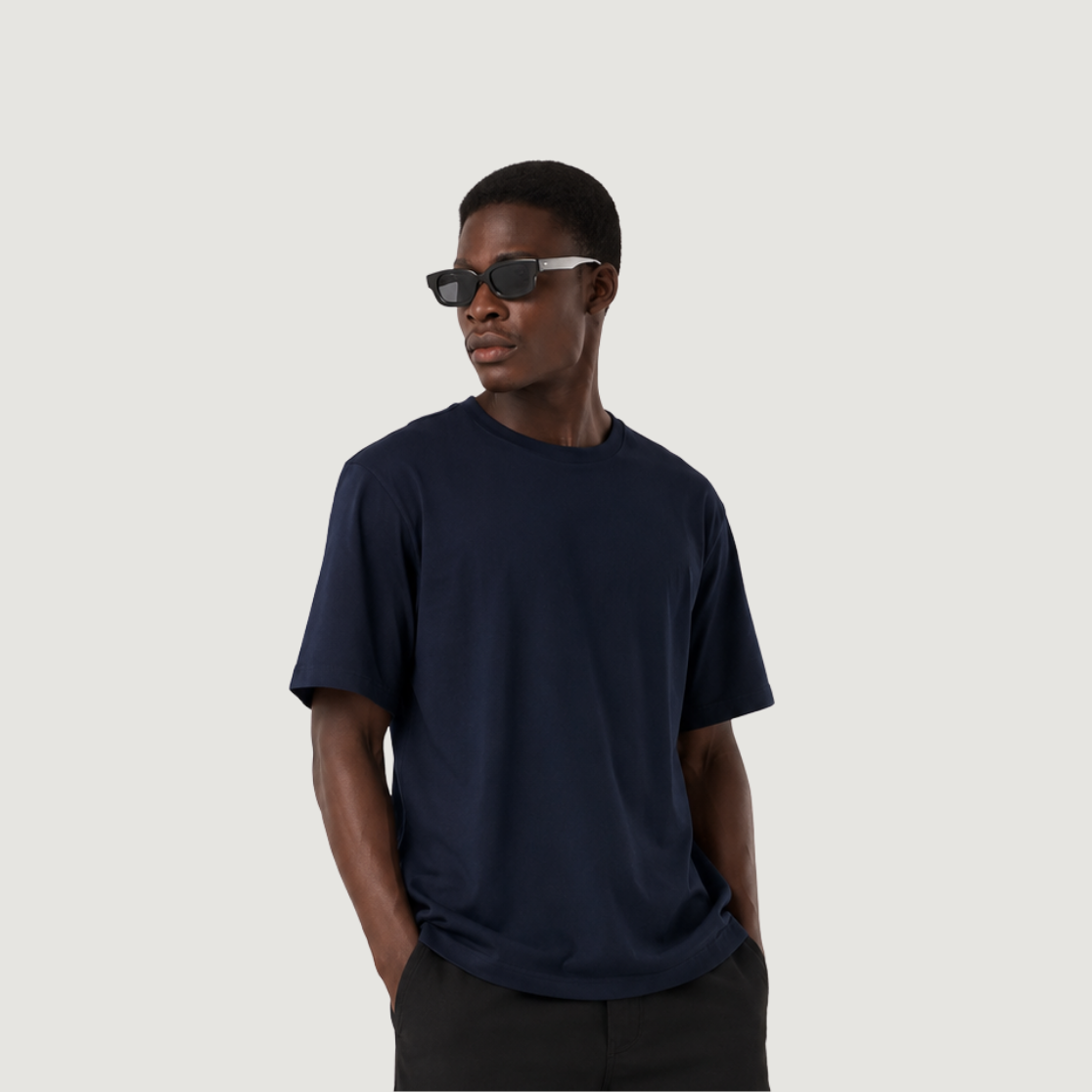 Camiseta Básica Azul Marinho 1