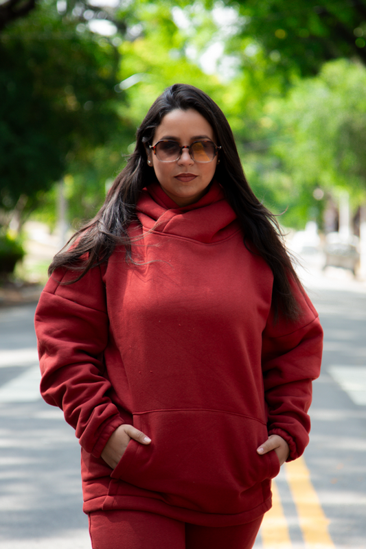 Blusa Moletom Oversized Unissex