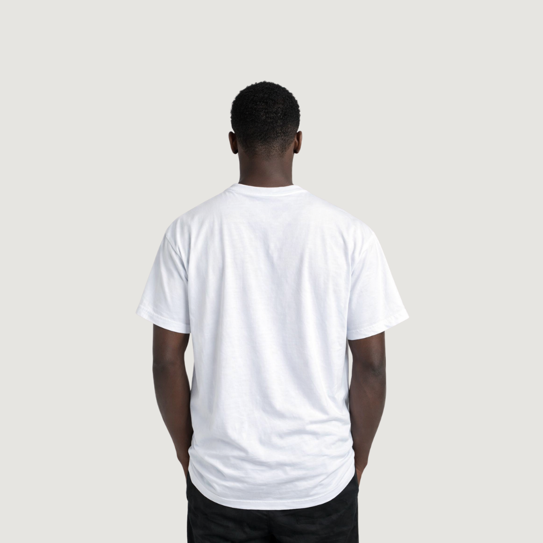 Camiseta Básica Masculina Branca